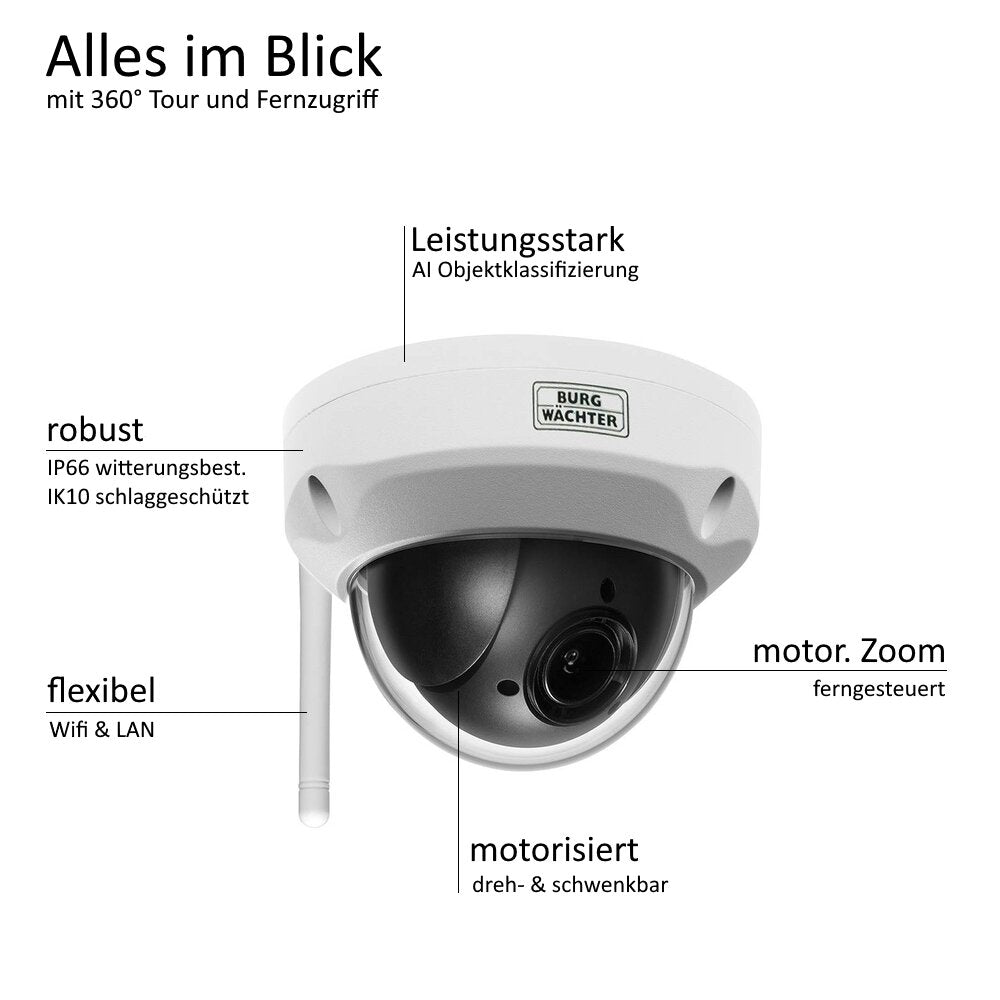 burg-w-chter-burgcam-zoom-3062-telecamera-ip-speed-dome-2mp image 2