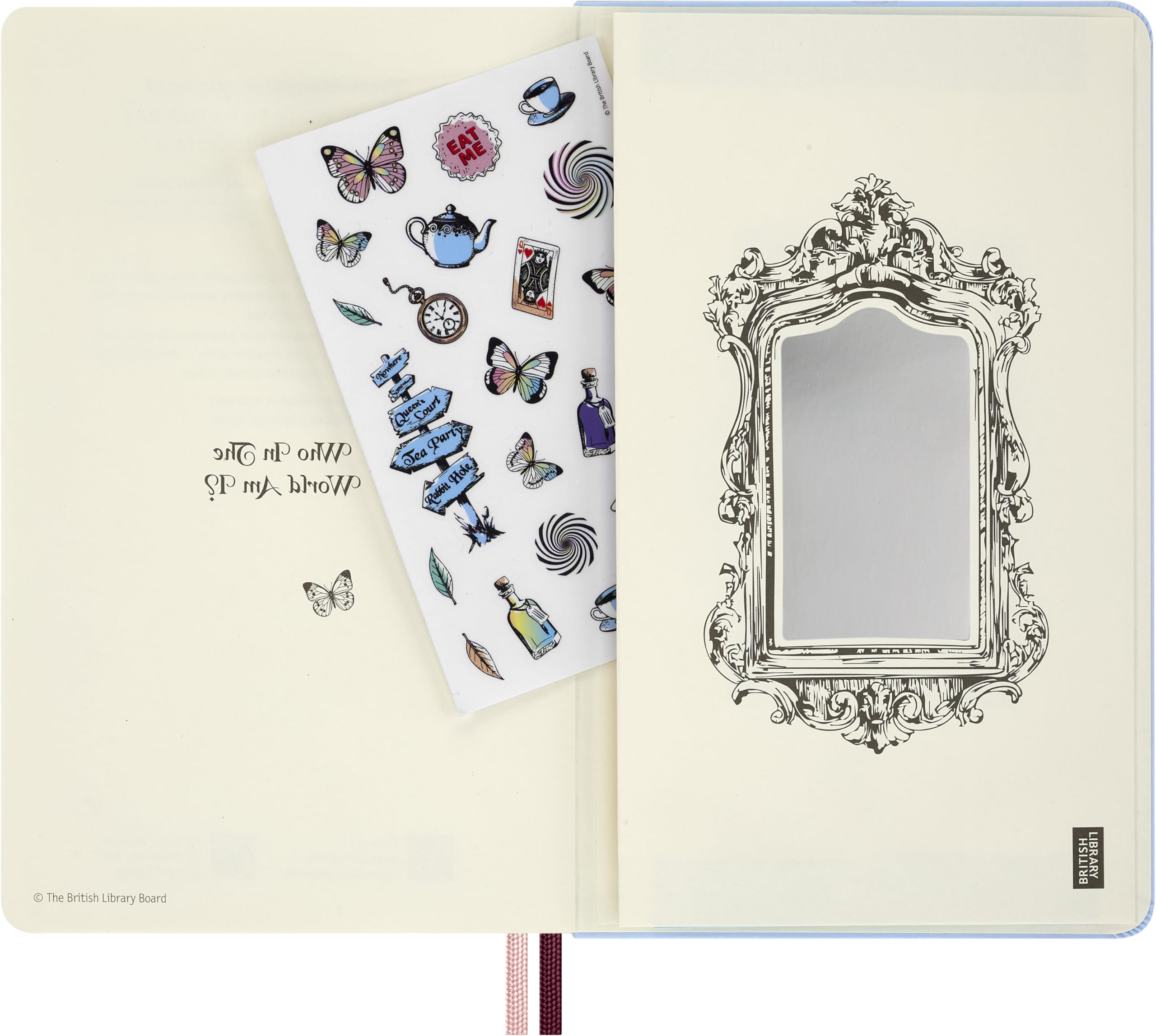 moleskine-alice-bianconiglio-agenda-giornaliera-2027-large-13x21-cm-rigida image 8