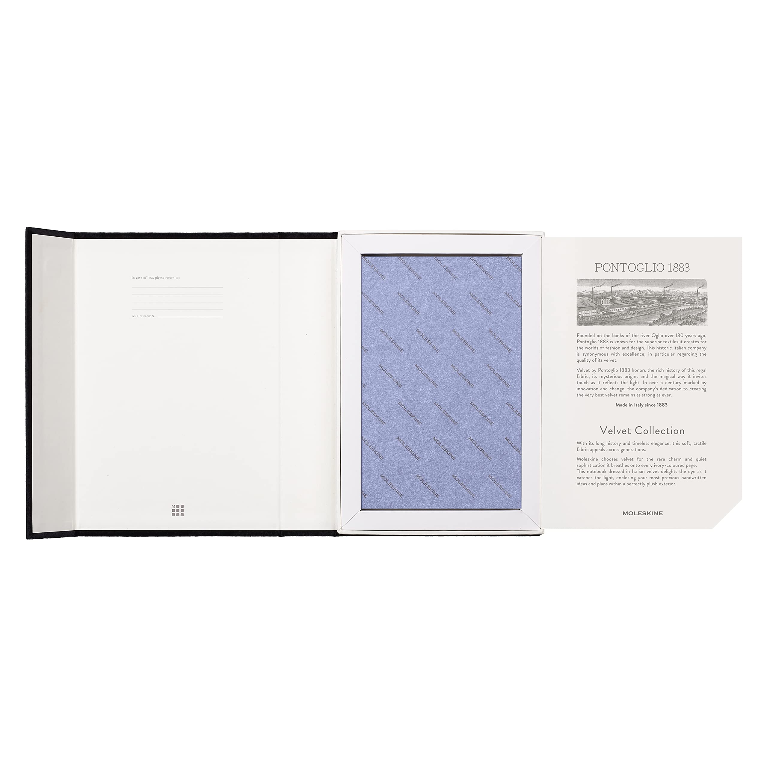 moleskine-taccuino-velvet-viola-rigido-large-13x21-cm-righe-144-pagine image 5