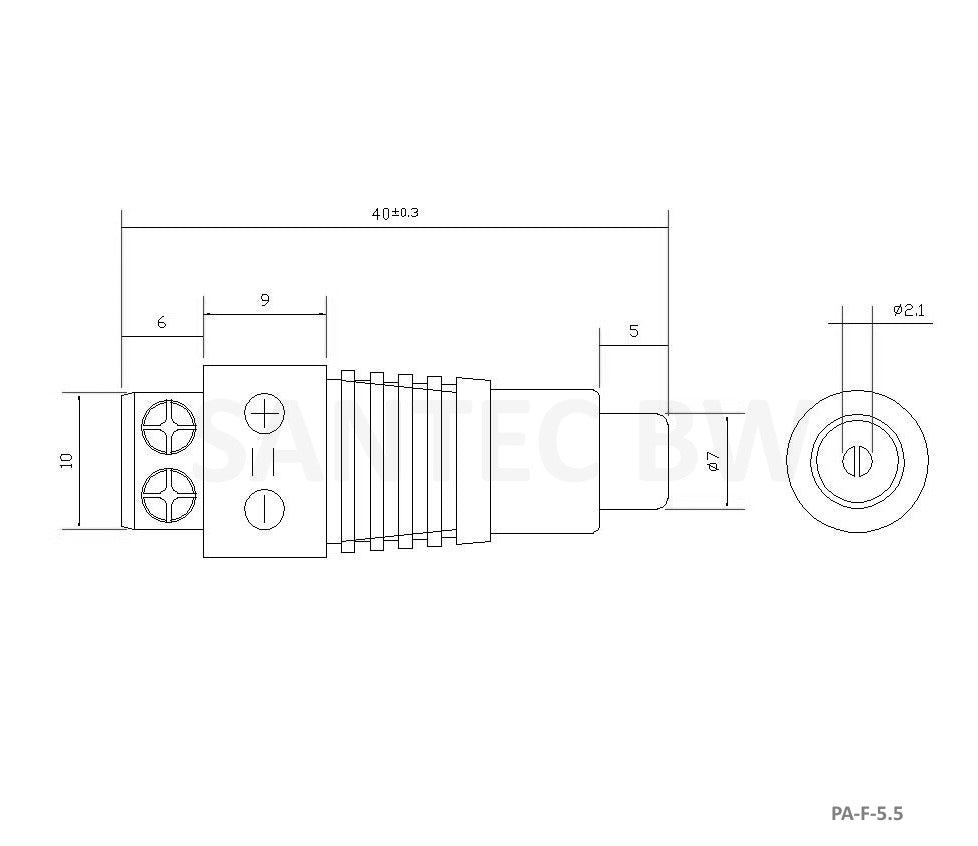 burg-w-chter-pa-f-5-5-10-adattatore-dc-presa-a-morsetto-2-pin image 1
