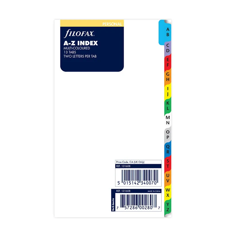 filofax-a-z-indice-multicolore-personal-divisori-alfabetici image 1