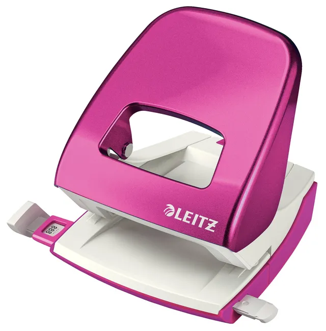 leitz-nexxt-wow-perforatore-in-metallo-30-fogli-rosa image 1