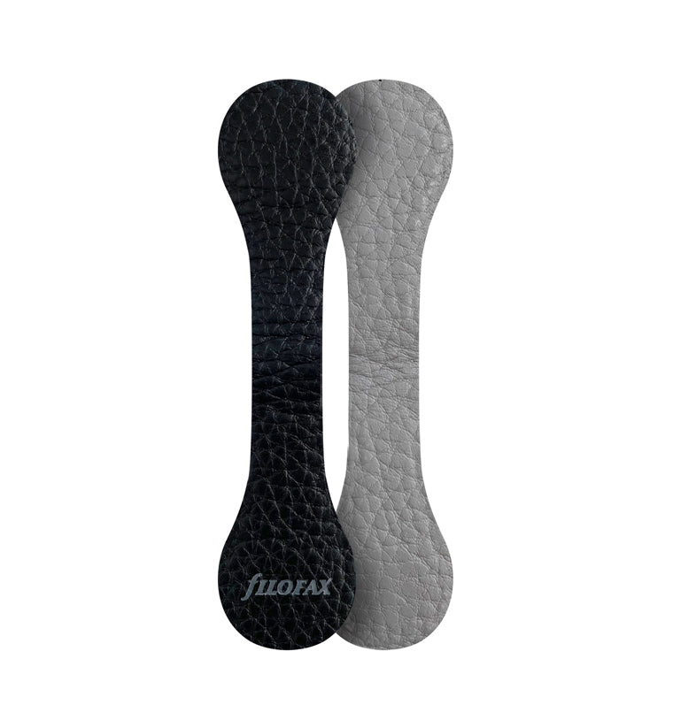 filofax-clip-magnetica-in-pelle-nero-e-grigio image 3