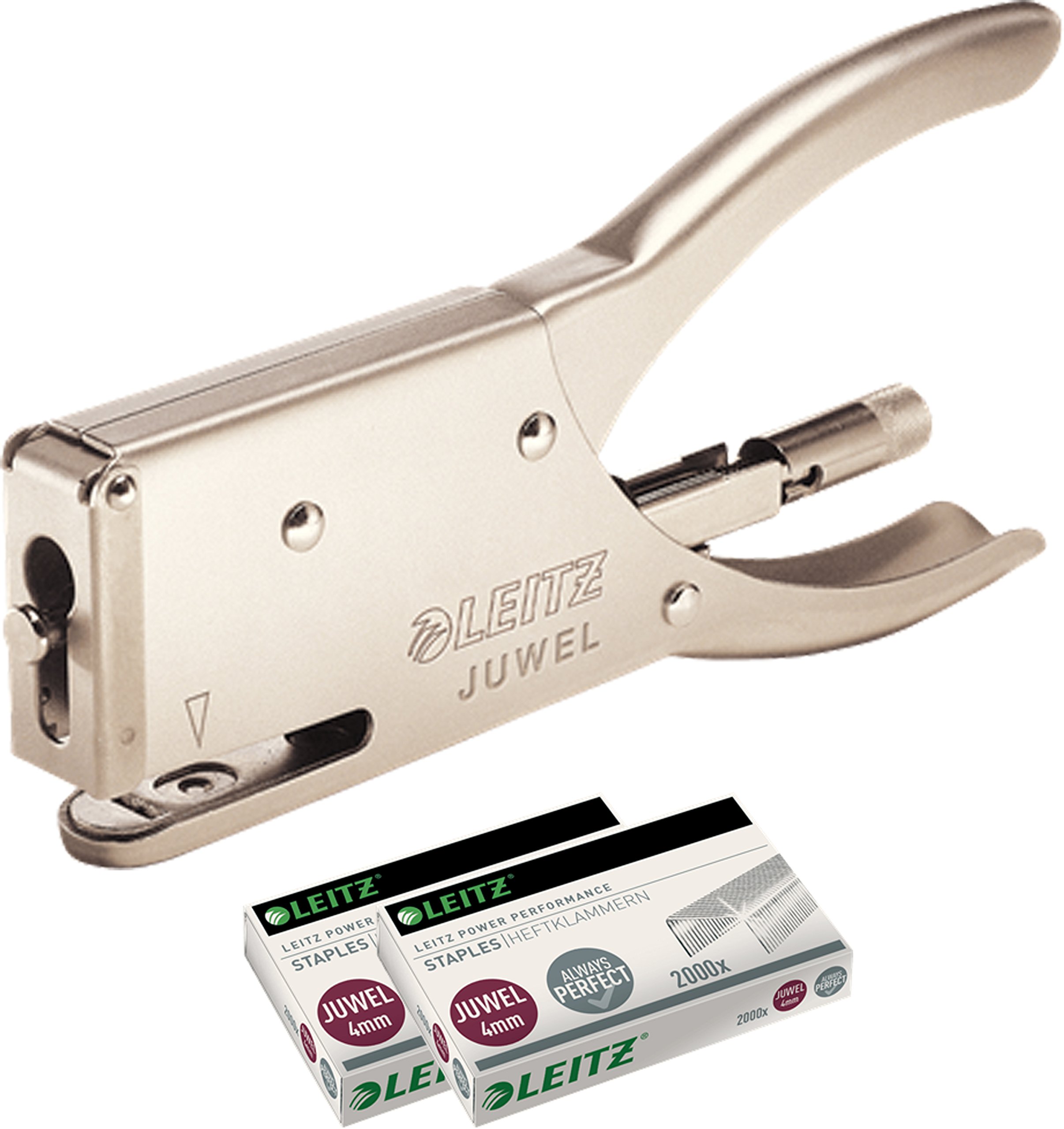 leitz-juwel-cucitrice-a-pinza-12-fogli-cromo-55560082 image 3