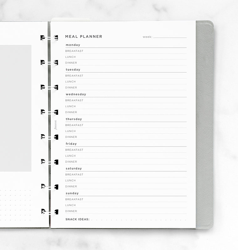 filofax-the-original-meal-planner-notebook-refill-a5-56-fogli image 2