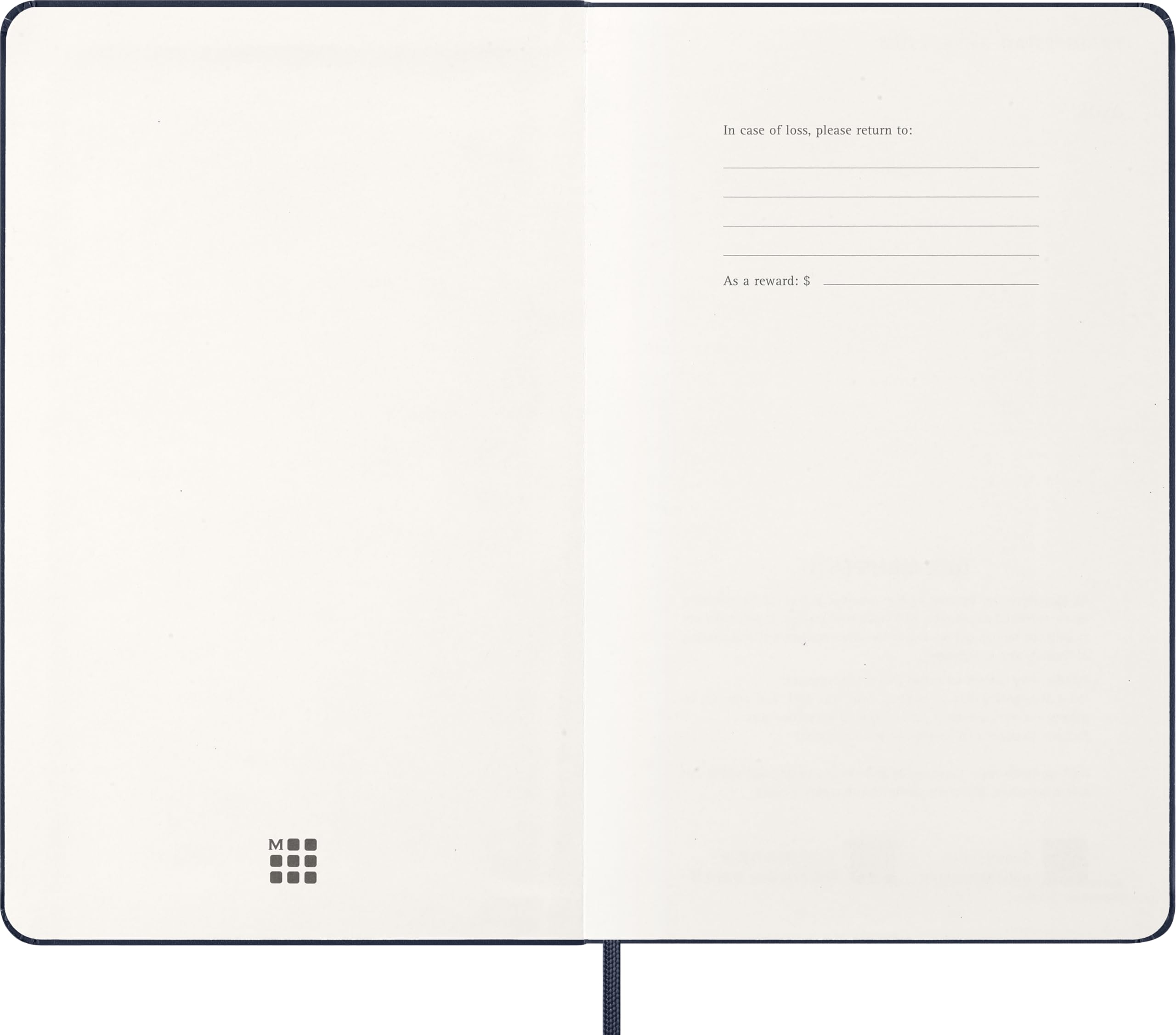 moleskine-agenda-settimanale-2027-large-13x21-cm-rigida-blu-zaffiro image 2