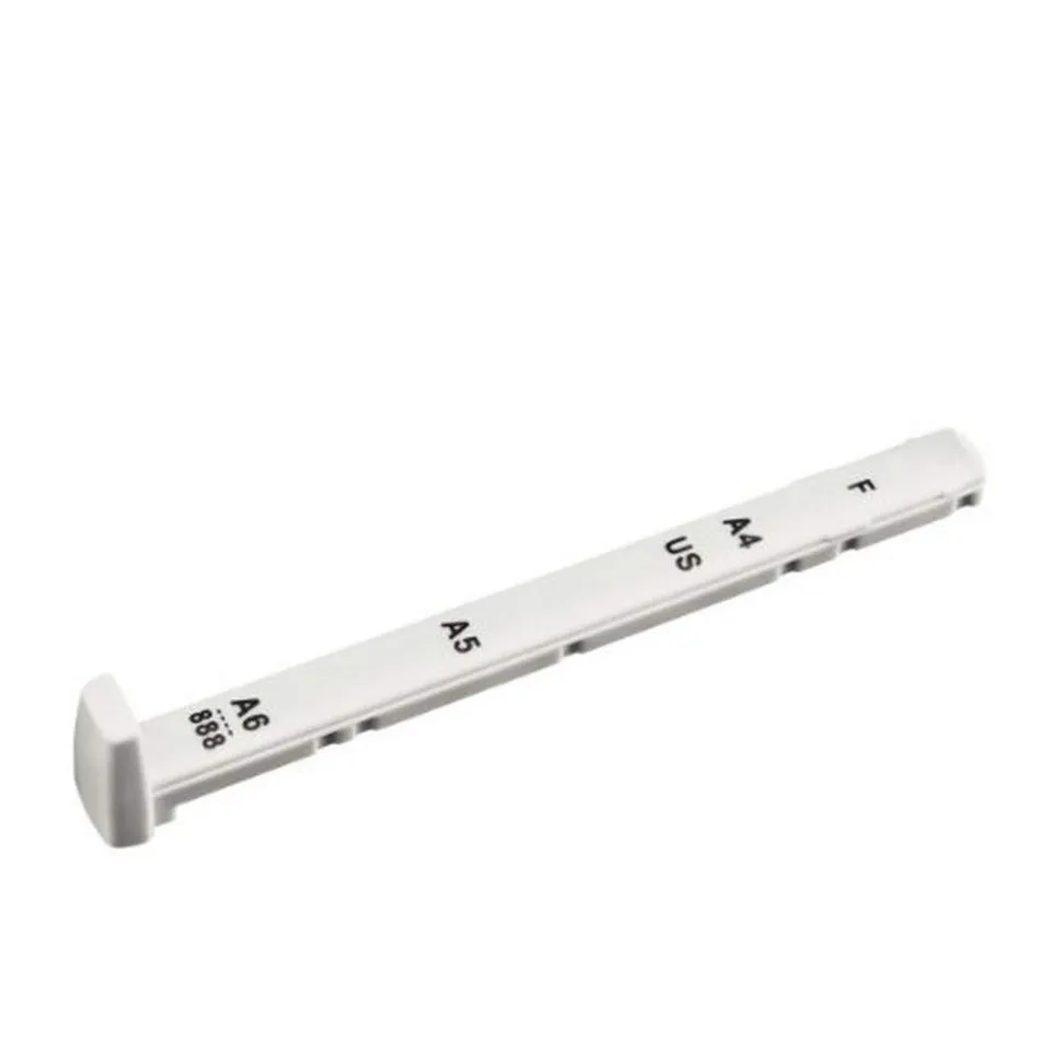leitz-nexxt-binario-di-arresto-ricambio-per-perforatrice-plastica-grigio-chiaro- image 1