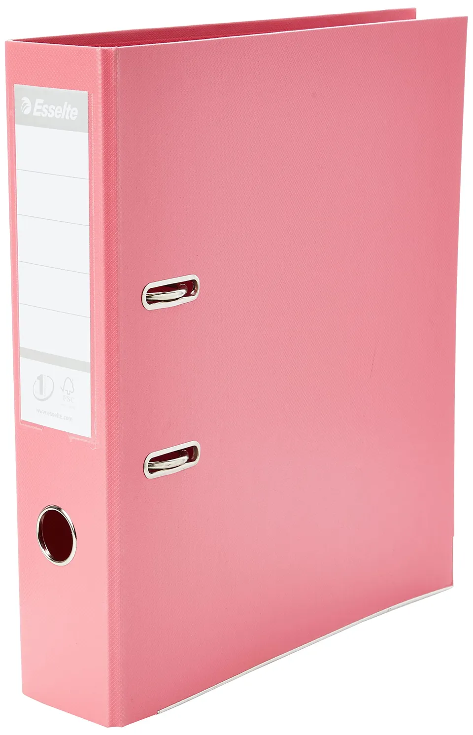 esselte-n-1-power-raccoglitore-a-leva-a4-dorso-7-5-cm-rosa image 1