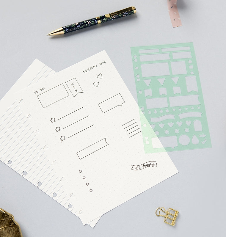 filofax-planning-stencil-per-organiser-e-notebook-a5-personal-a4 image 3