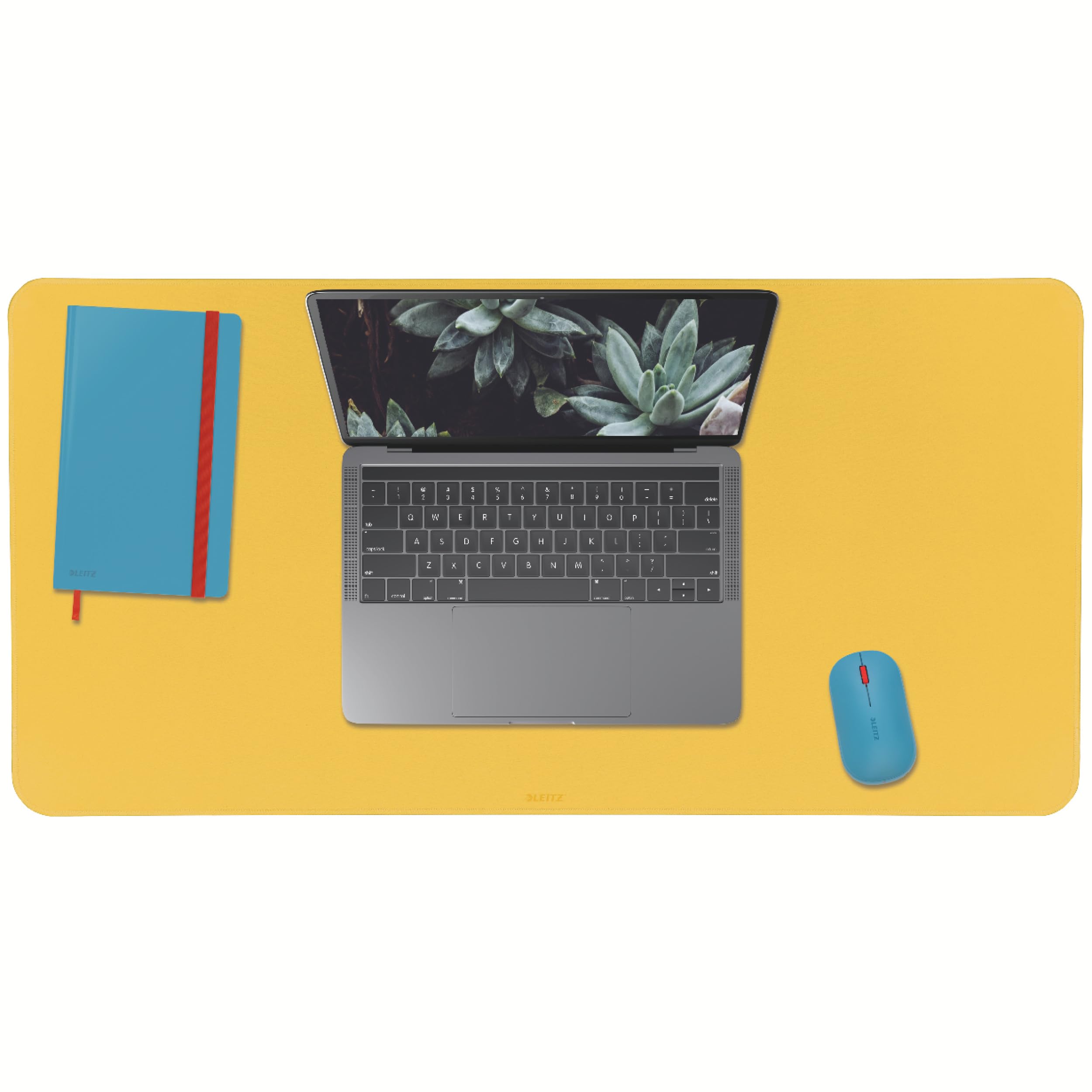 leitz-ergo-cosy-tappetino-scrivania-80x40-cm-giallo-caldo image 1