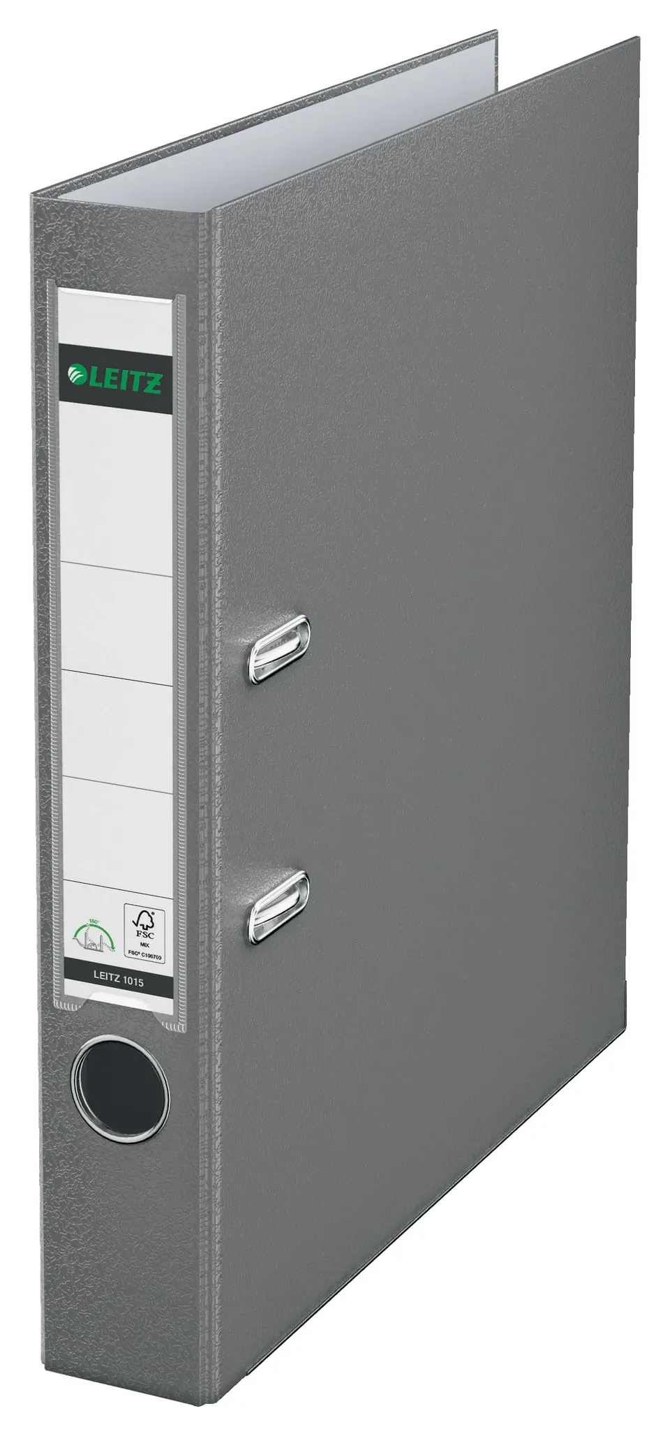 leitz-180-registratore-commerciale-dorso-5-2-cm-grigio image 1