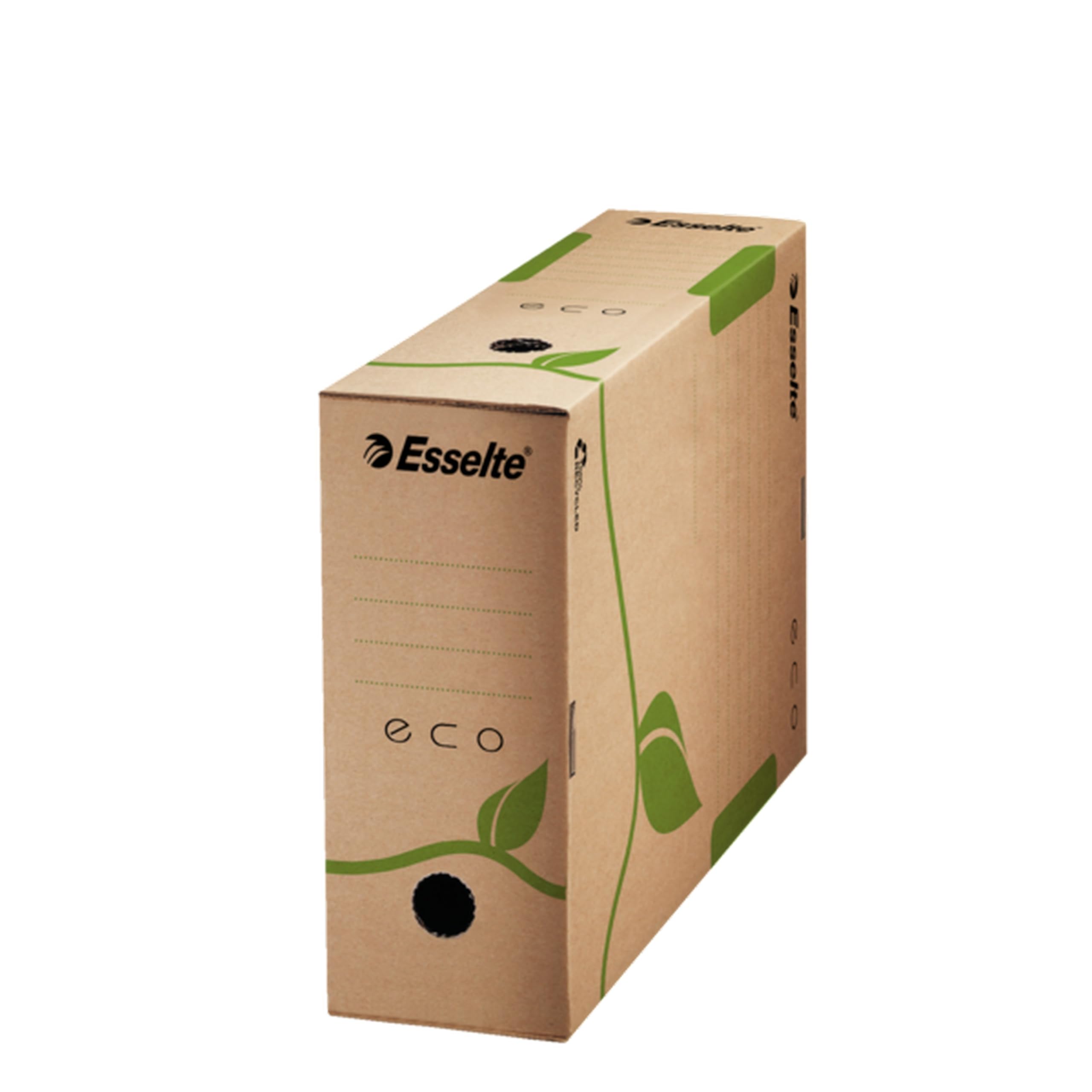 esselte-ecobox-scatola-archivio-a4-dorso-10-cm-marrone-25-pezzi image 3