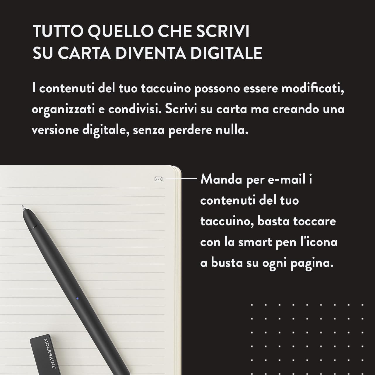 moleskine-smart-writing-set-smart-notebook-large-13x21-cm-nero-smart-pen image 3