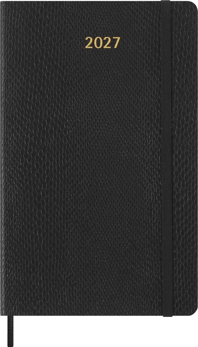 moleskine-precious-and-ethical-agenda-settimanale-2027-large-13x21-cm-nero-piton image 1