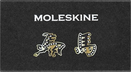 moleskine-pin-anno-del-cavallo-nera-con-finitura-oro image 7
