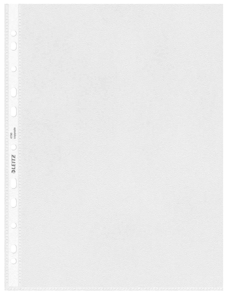 leitz-buste-perforate-a4-trasparente-opaca-85-mic-confezione-100-pezzi image 1