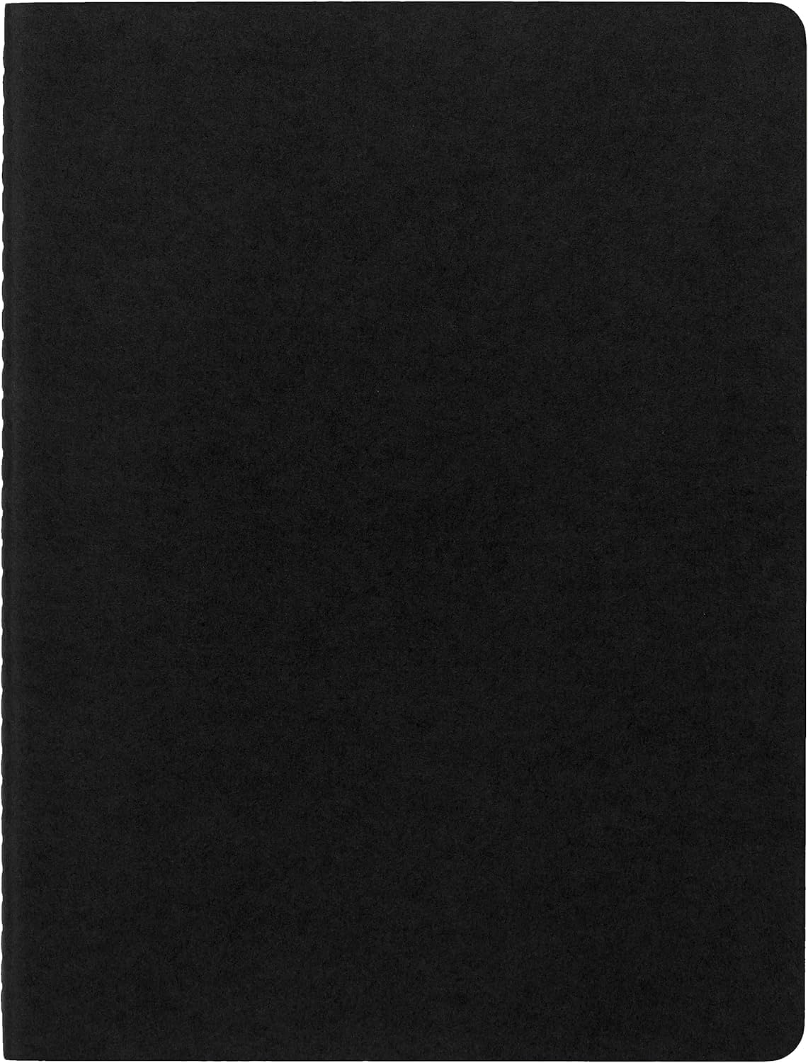 moleskine-cahier-journal-set-3-quaderni-a-righe-nero-xl-19x25-cm image 2