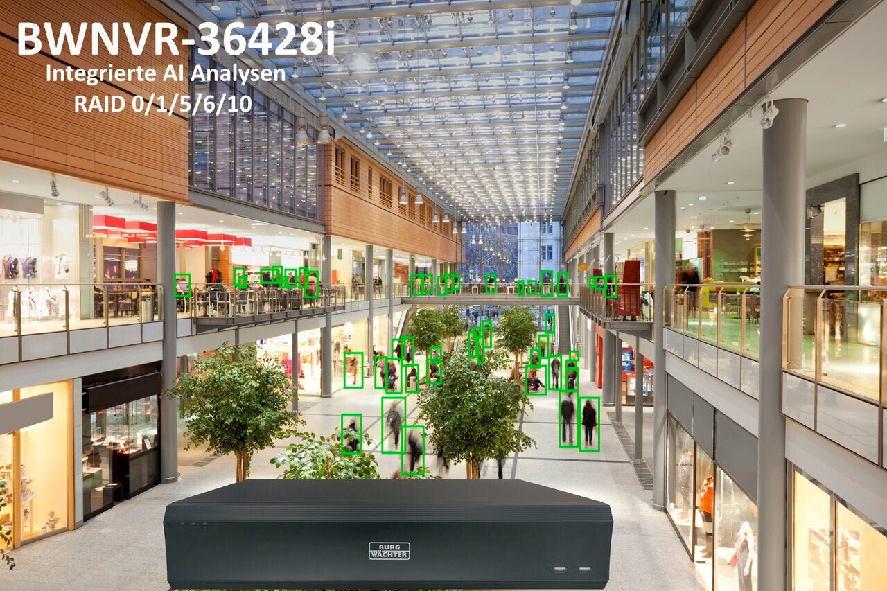 burg-w-chter-bwnvr-36428i-nvr-64-canali-ai-fino-a-32mp-con-8-slot-hdd image 5