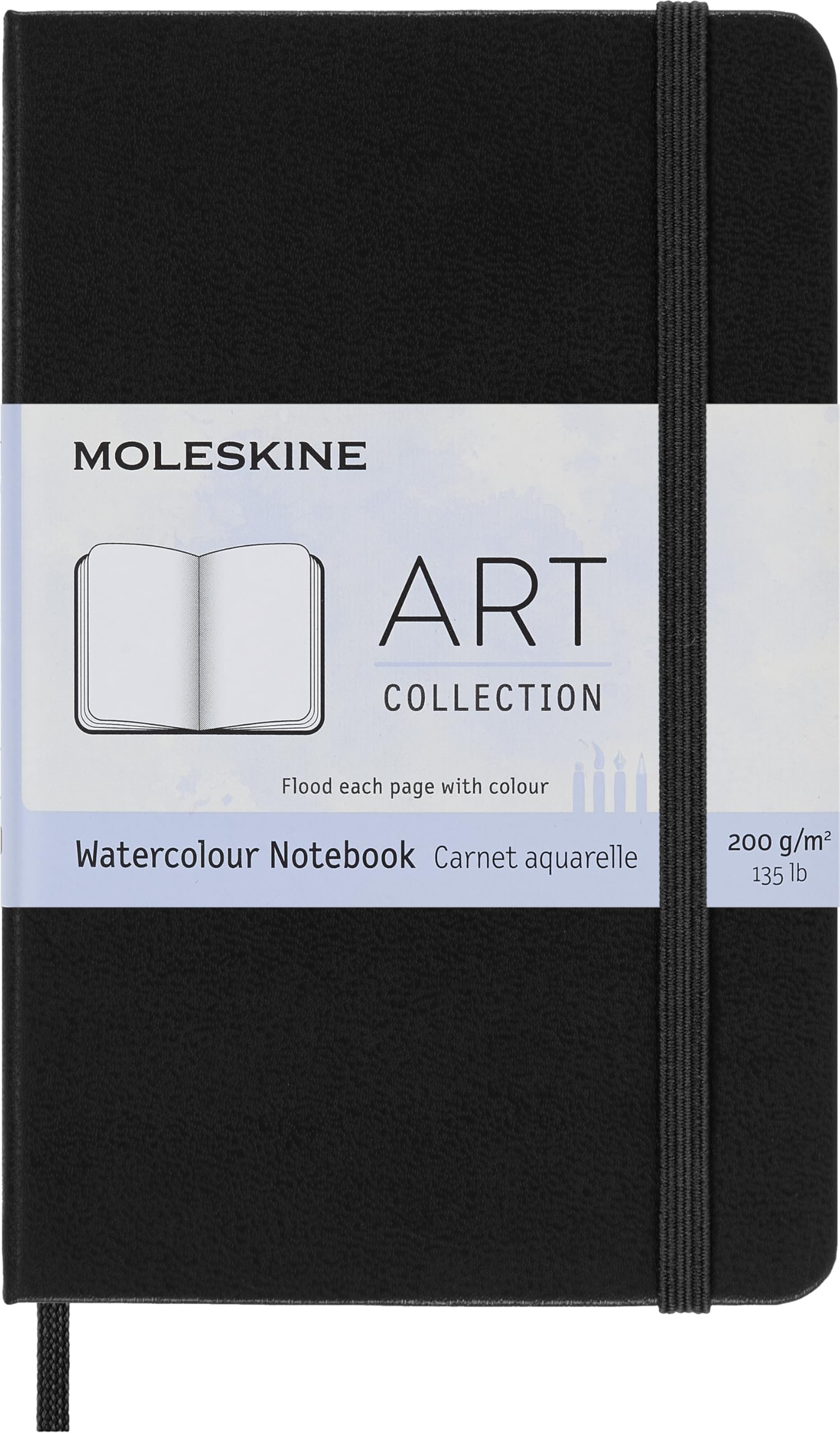 moleskine-art-watercolour-sketchbook-a4-21x29-7-cm-copertina-rigida-nera-60-pagi image 7