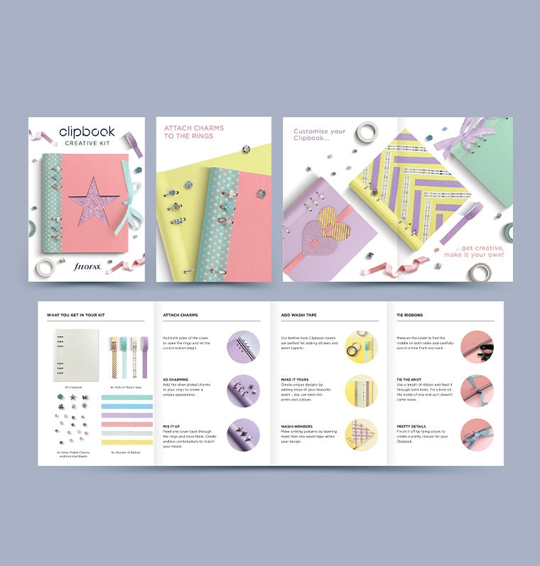 filofax-clipbook-a5-creative-kit-set-diy-con-accessori image 3
