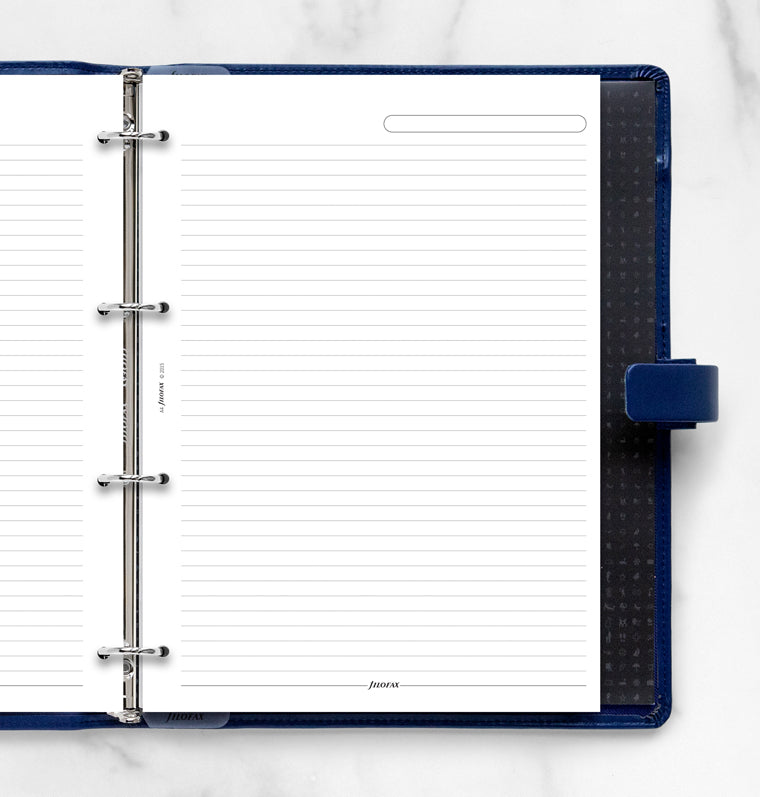 filofax-the-original-fogli-bianchi-a-righe-a4-refill image 2