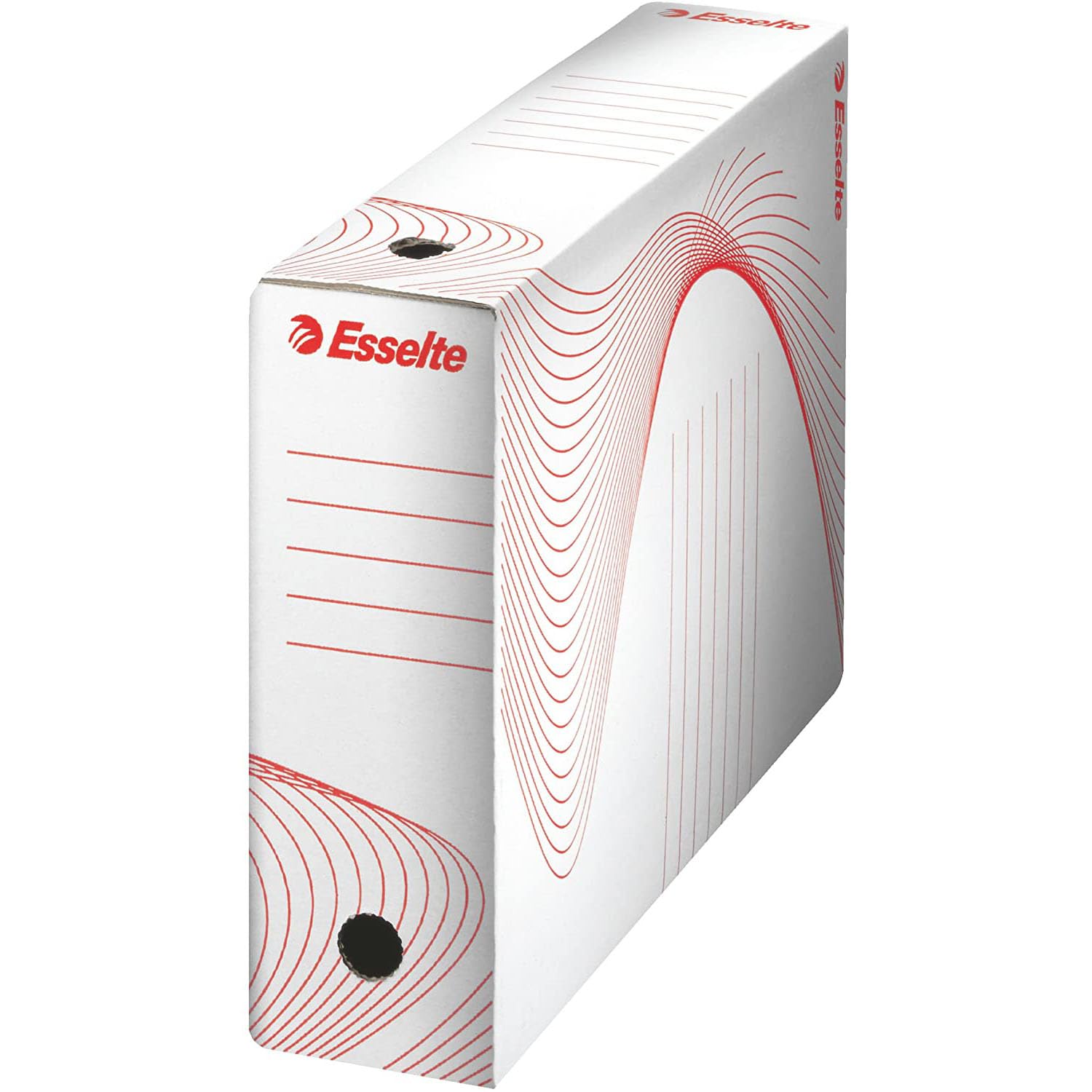 esselte-boxy-80-scatola-archivio-a4-25x35x8-cm-bianca-128003-confezione-10-pezzi image 2