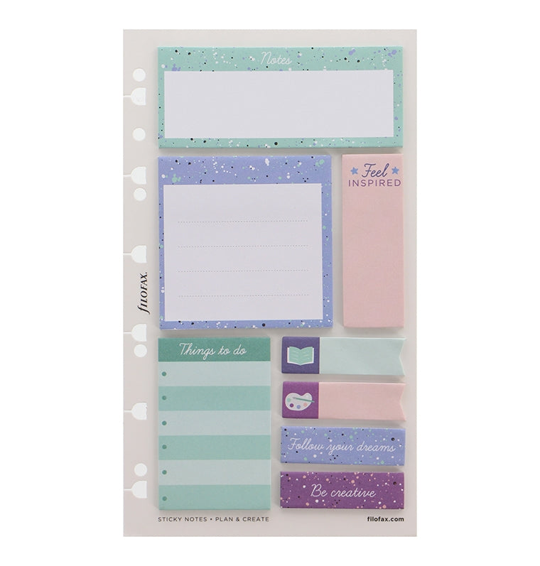 filofax-expressions-set-sticky-notes-e-segnapagina-colorati image 1