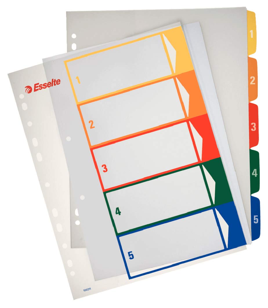 esselte-essentials-rubrica-ppl-numerica-1-10-a4-maxi image 2