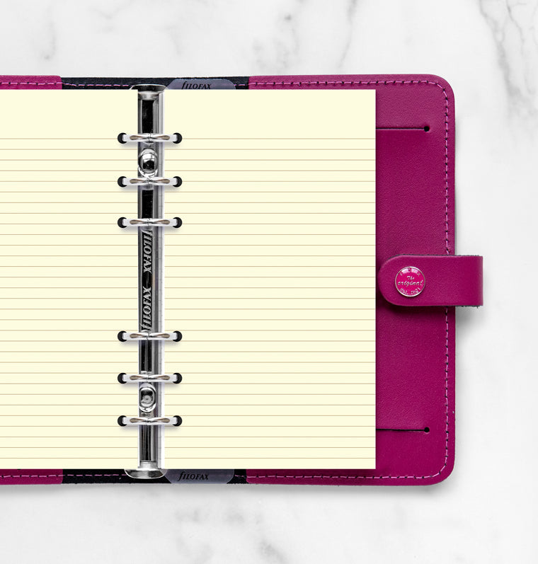 filofax-fogli-a-righe-crema-personal-32-fogli image 2