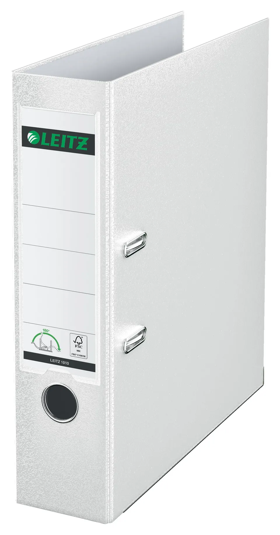 leitz-180-raccoglitore-a-leva-formato-commerciale-dorso-8-2-cm-bianco-10105001 image 1