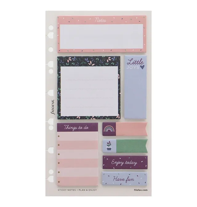 filofax-garden-sticky-notes-per-organiser-a5-e-personal image 1
