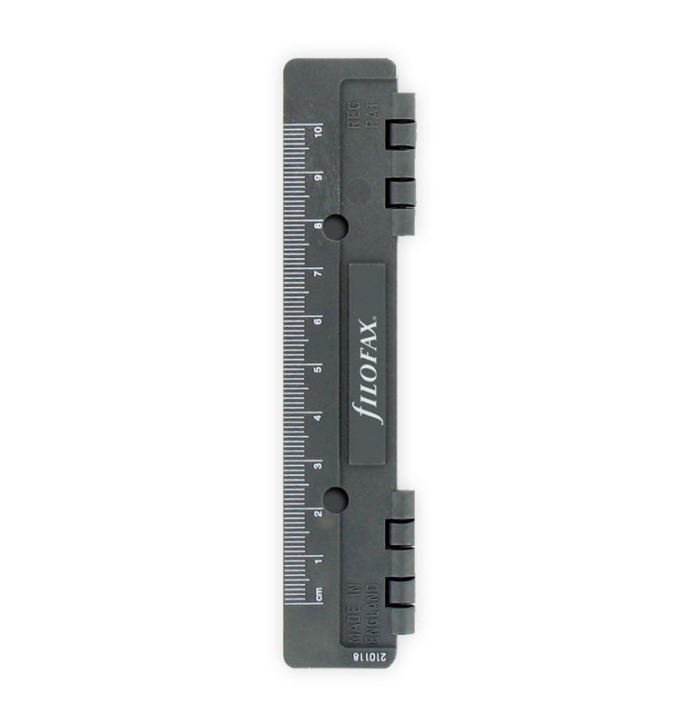 filofax-perforatore-e-righello-in-plastica-pocket-2-in-1 image 1