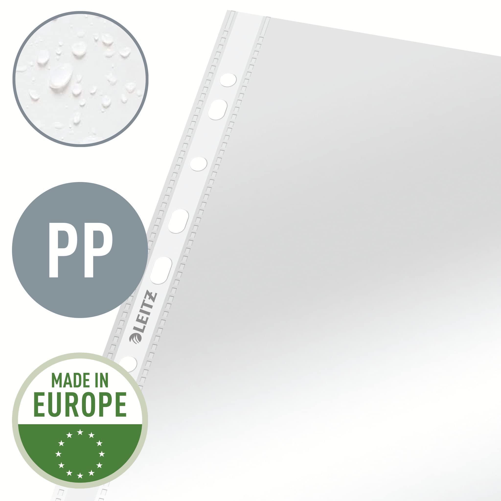 leitz-buste-perforate-de-luxe-ppl-lucido-a4-47700002-confezione-100-pezzi image 4