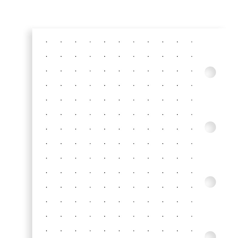 filofax-dotted-journal-refill-mini-puntinato image 5