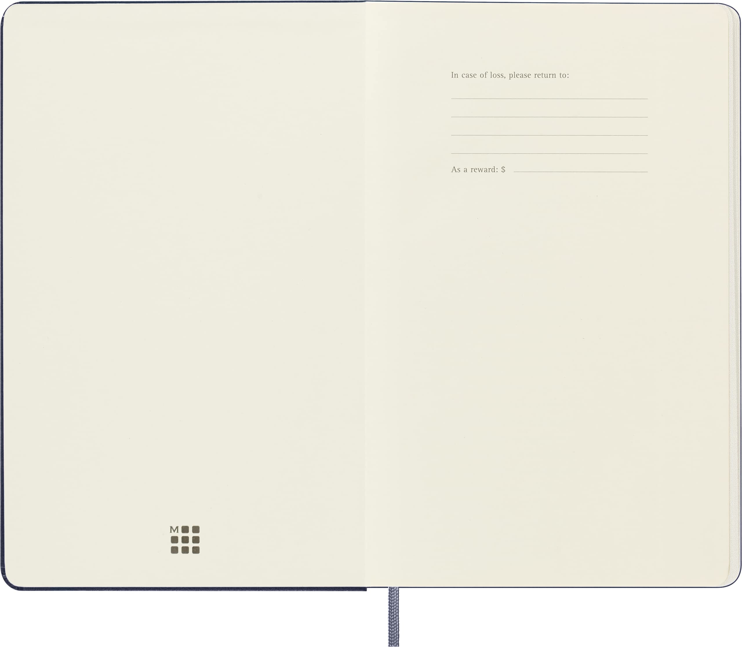 moleskine-smart-notebook-large-13x21-cm-rigida-righe-blu-zaffiro image 4