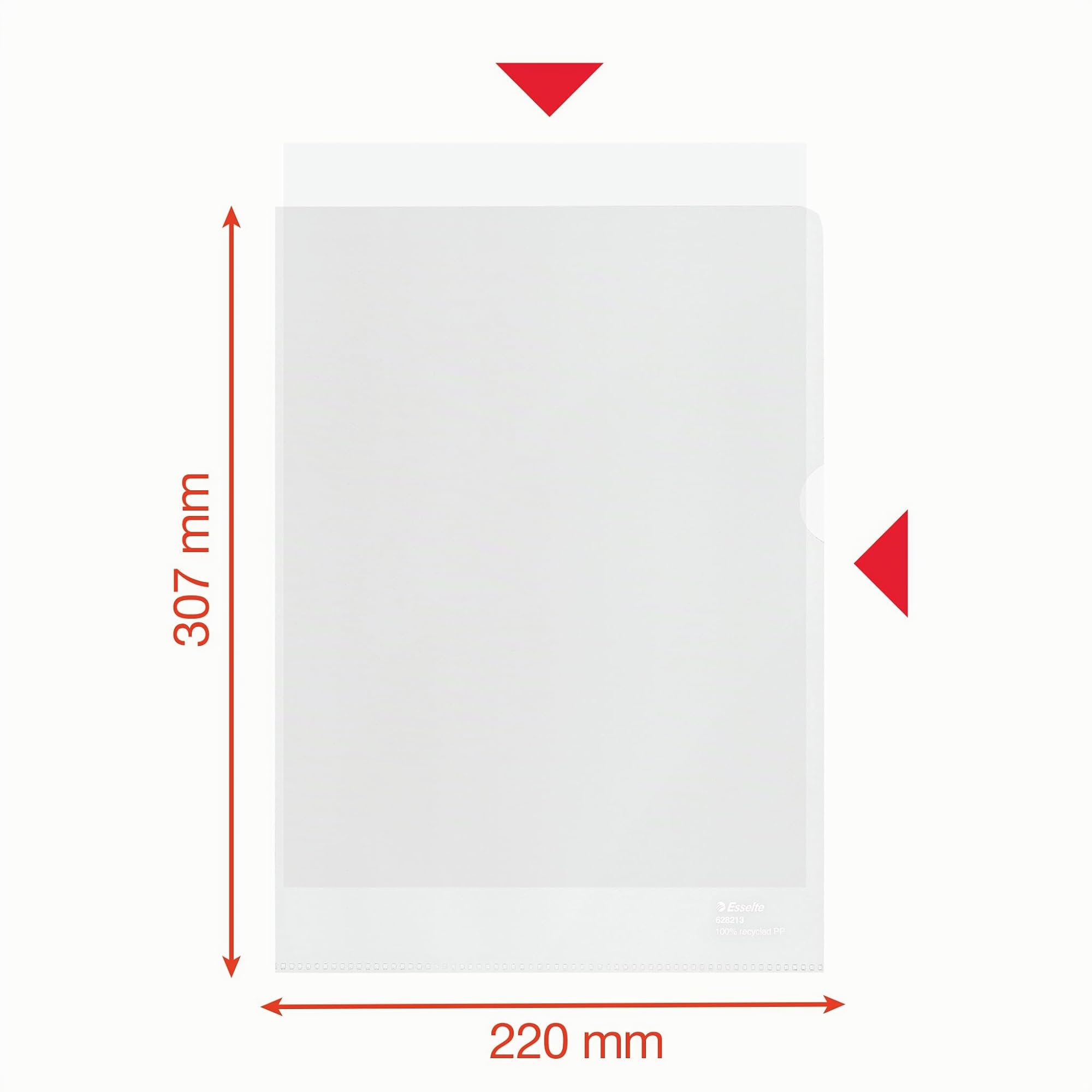 esselte-buste-l-deluxe-a4-antiriflesso-riciclate-100-micron-20-pezzi image 4