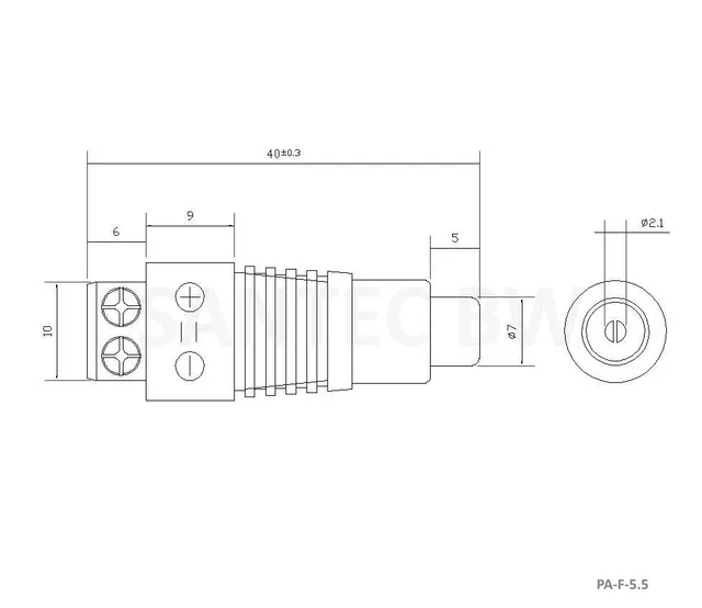 burg-w-chter-pa-f-5-5-10-adattatore-dc-presa-a-morsetto-2-pin image 1