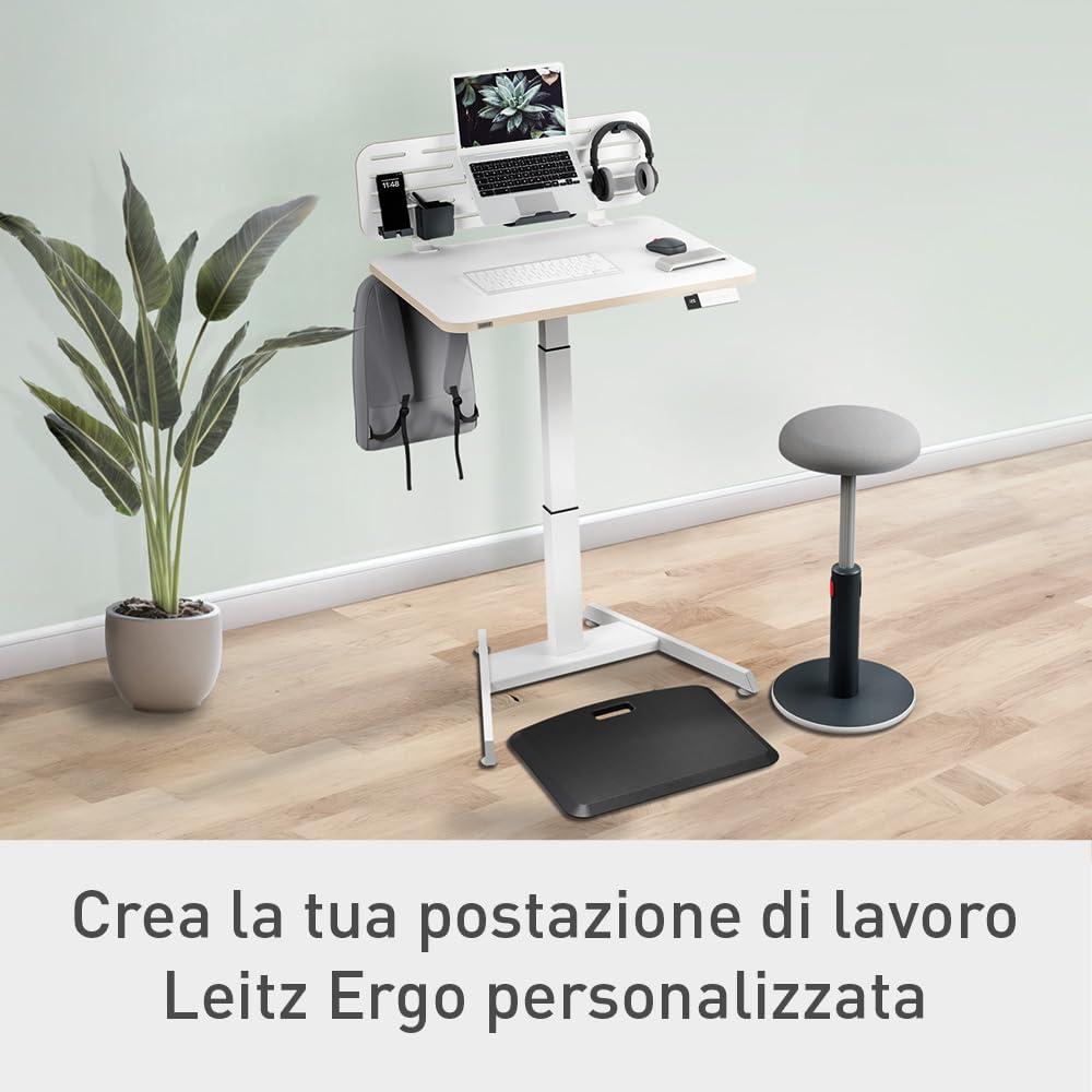 leitz-ergo-65340001-scrivania-sit-stand-elettrica-80-x-60-cm-bianca image 6