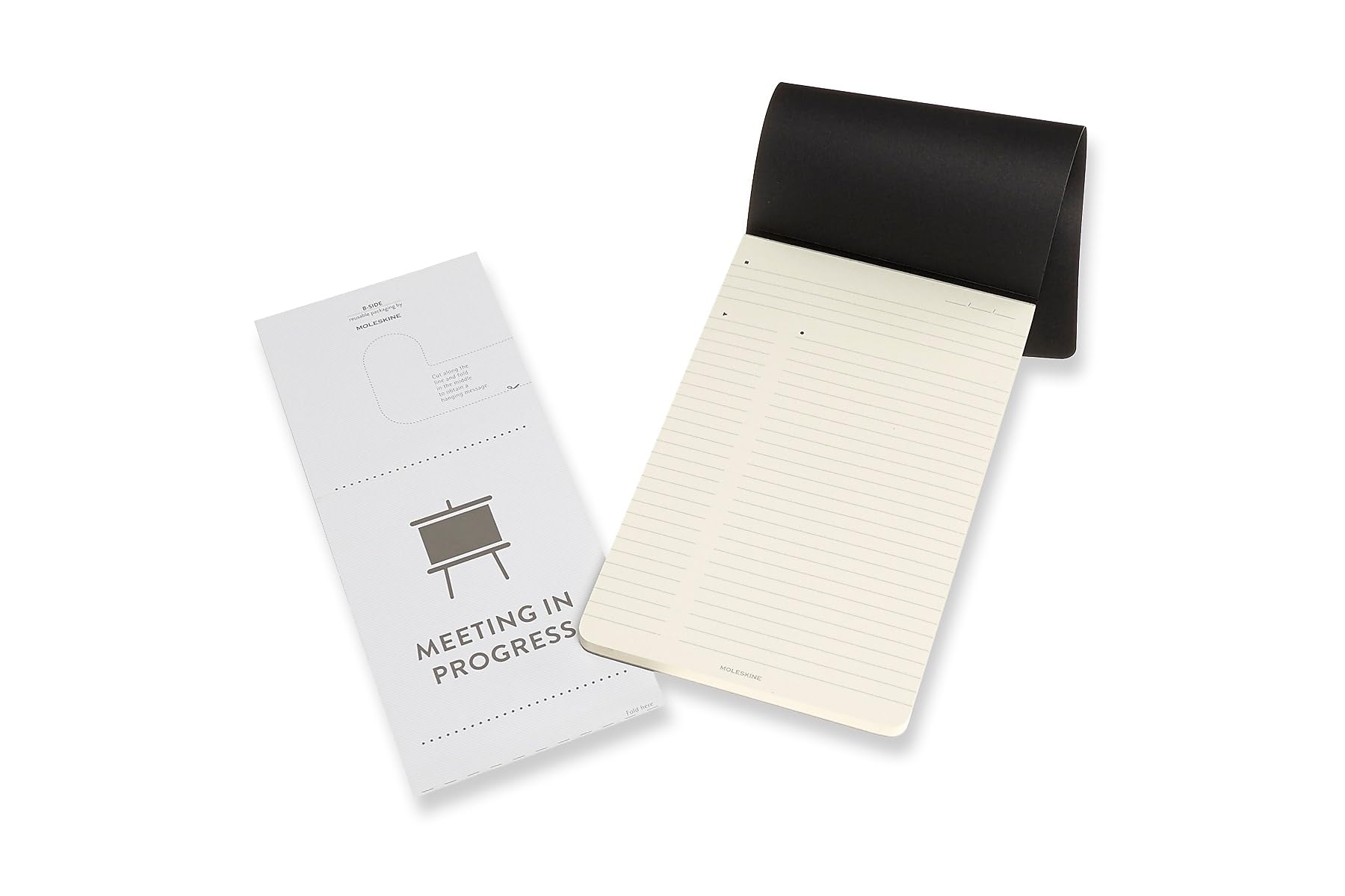 moleskine-pro-pad-taccuino-appunti-large-13x21-cm-nero-fogli-staccabili image 3