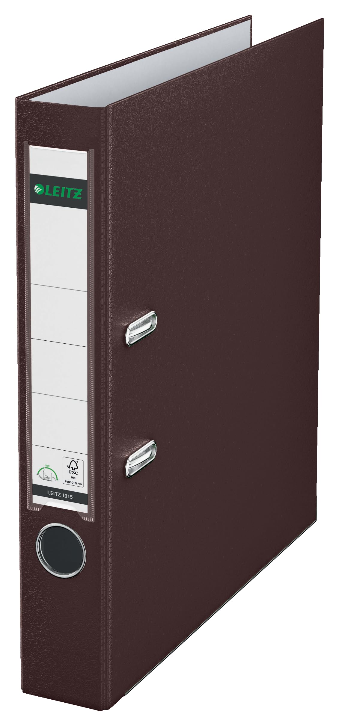 leitz-180-raccoglitore-a-leva-52-mm-marrone-formato-commerciale image 1