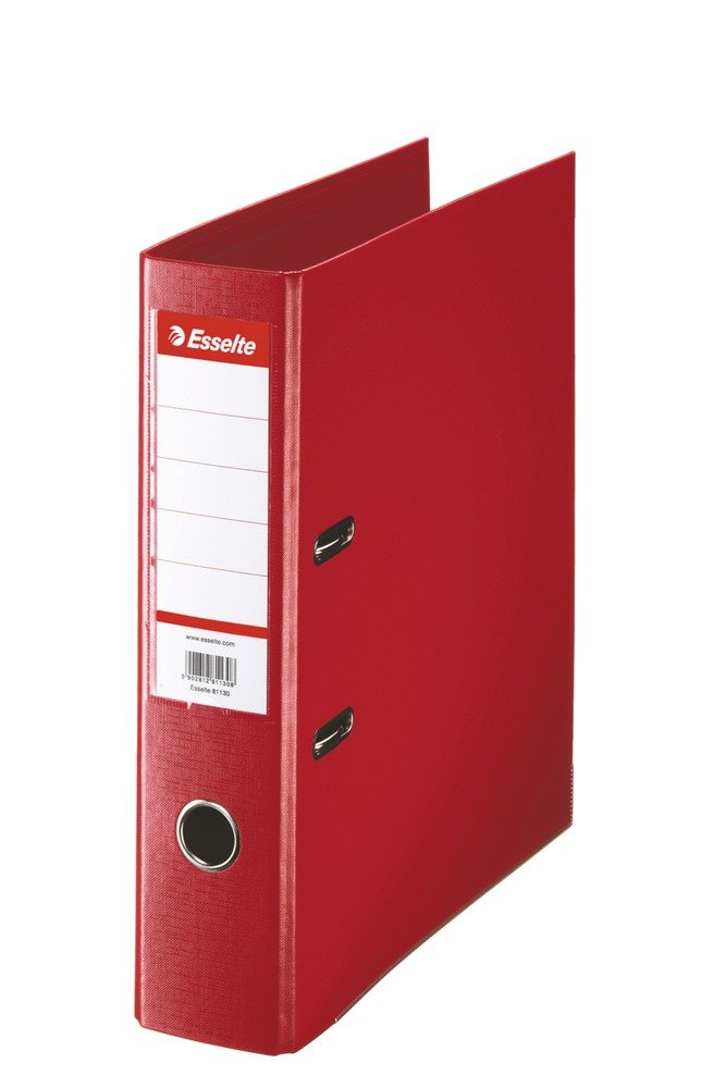 esselte-raccoglitore-a-leva-a4-dorso-7-5-cm-bordeaux-1-pezzo image 1