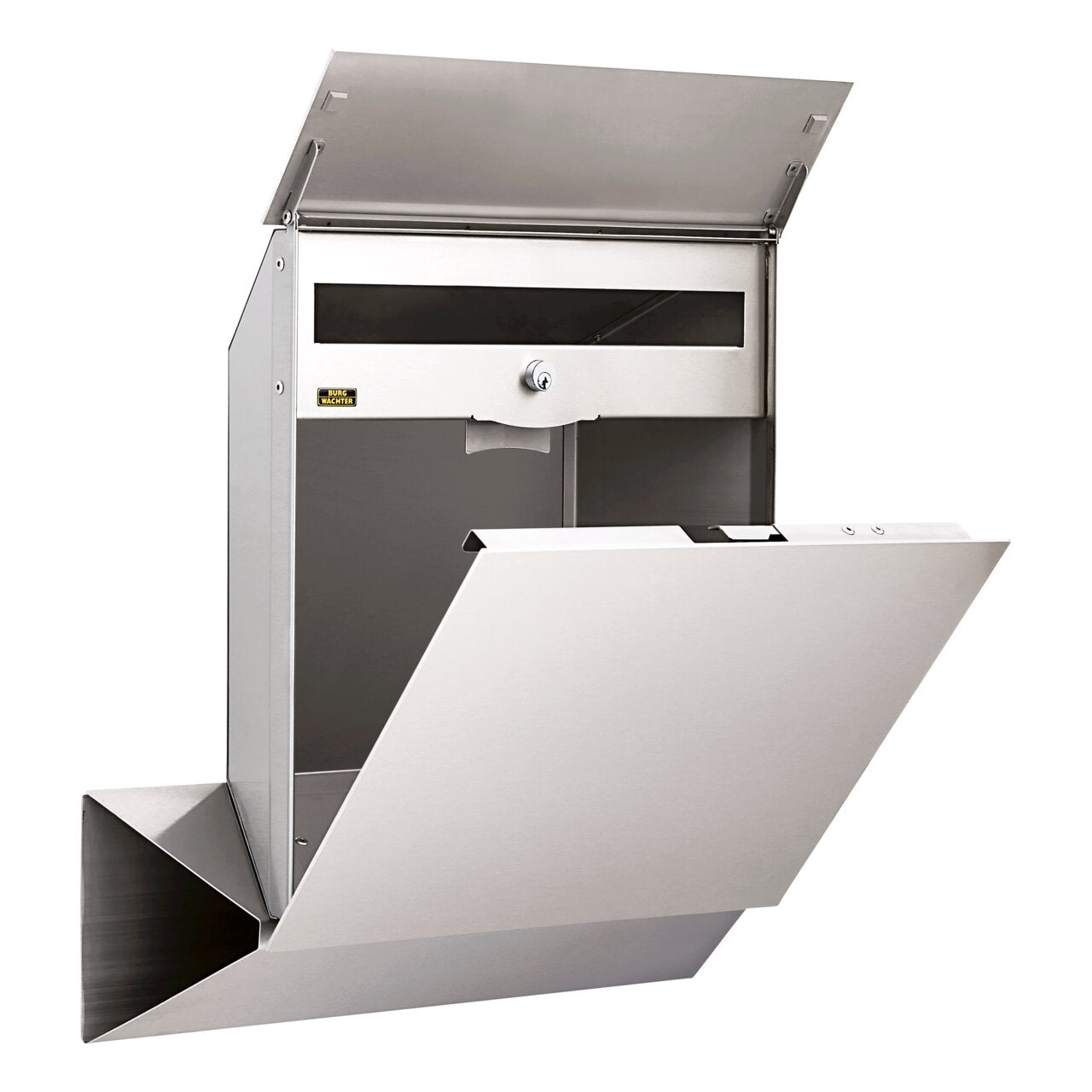 burg-w-chter-quadus-3745-ni-cassetta-postale-inox-c4-con-portagiornali image 4
