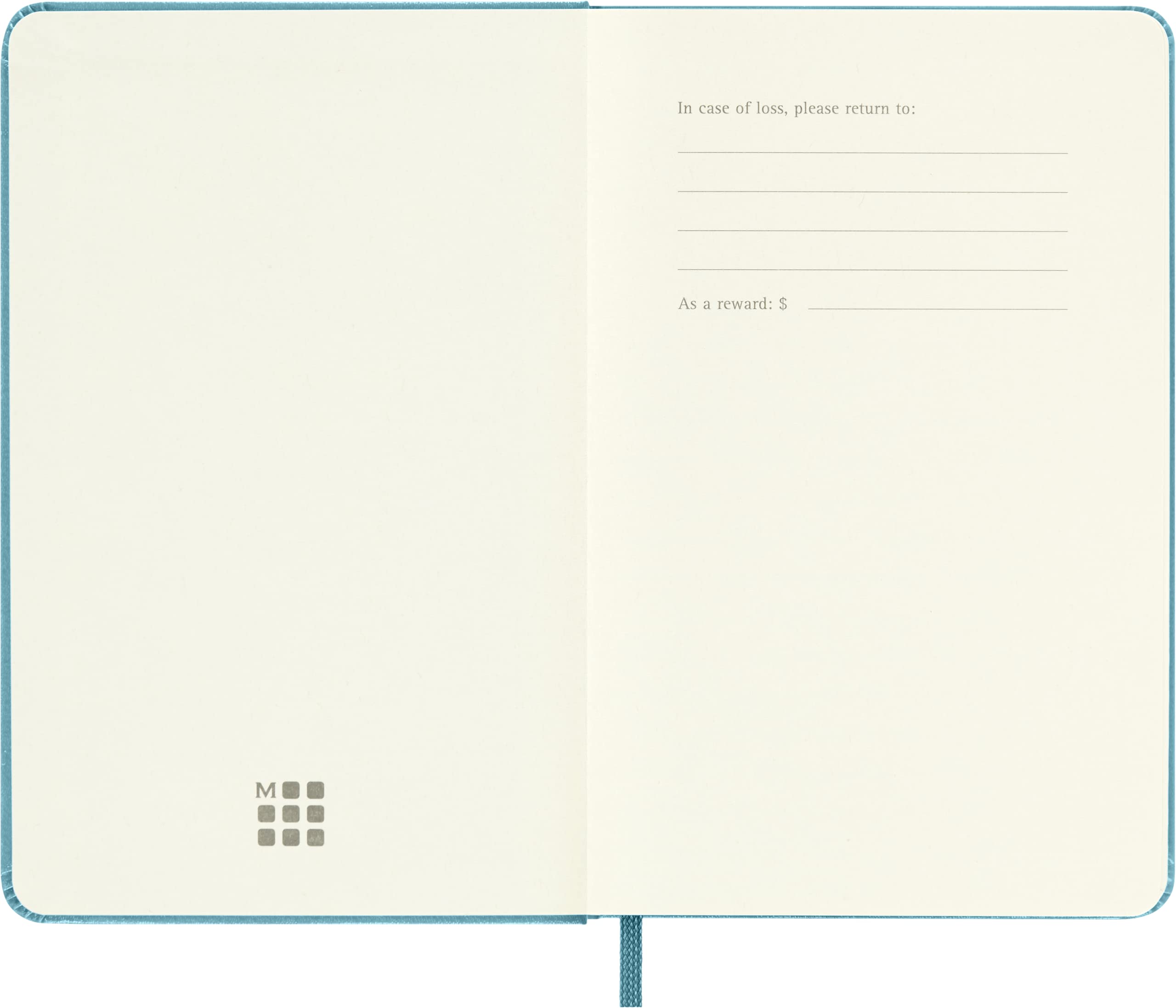 moleskine-classic-notebook-pocket-9x14-cm-pagine-bianche-azzurro image 5