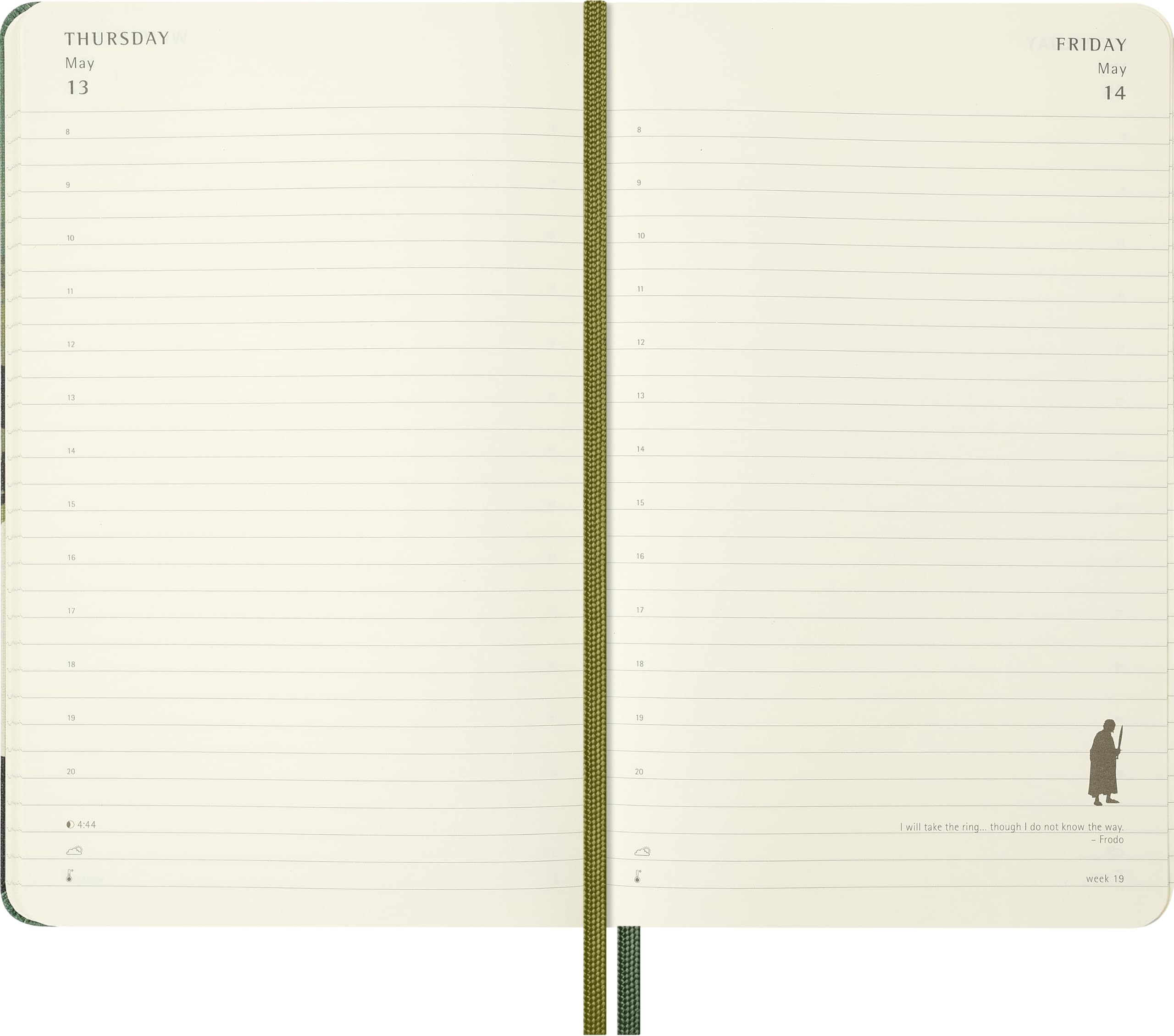 moleskine-agenda-giornaliera-12-mesi-2027-il-signore-degli-anelli-large-13-x-21- image 5