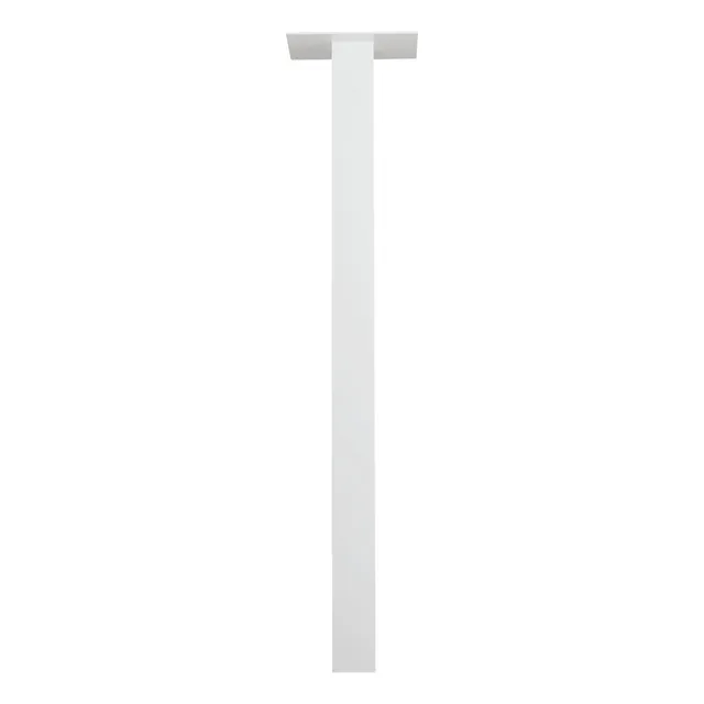 burg-w-chter-st-nder-est-1-supporto-in-acciaio-bianco-per-cassetta-postale image 1