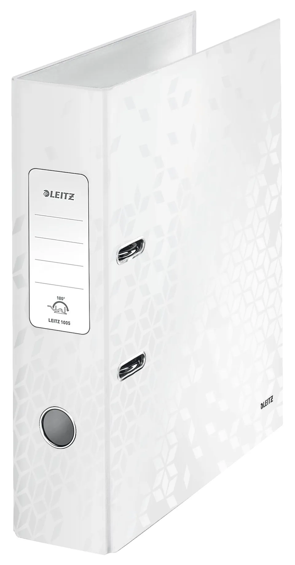 leitz-registratore-a-leva-180-wow-a4-80-mm-bianco image 1
