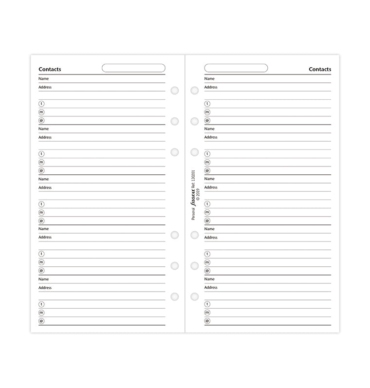 filofax-contatti-personal-ricambio-20-fogli image 4