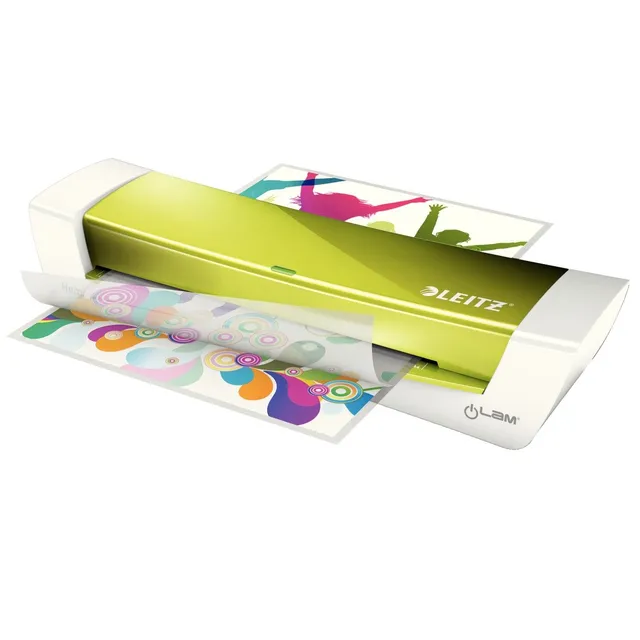 leitz-plastificatrice-ilam-home-office-a4-verde-metallizzato-wow-73680064 image 1