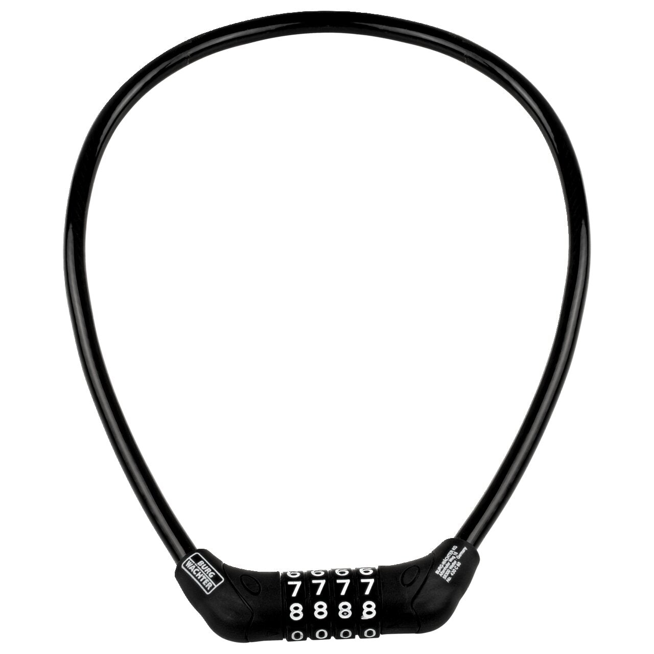 burg-w-chter-430-c-60-cavo-antifurto-a-combinazione-60-cm image 2