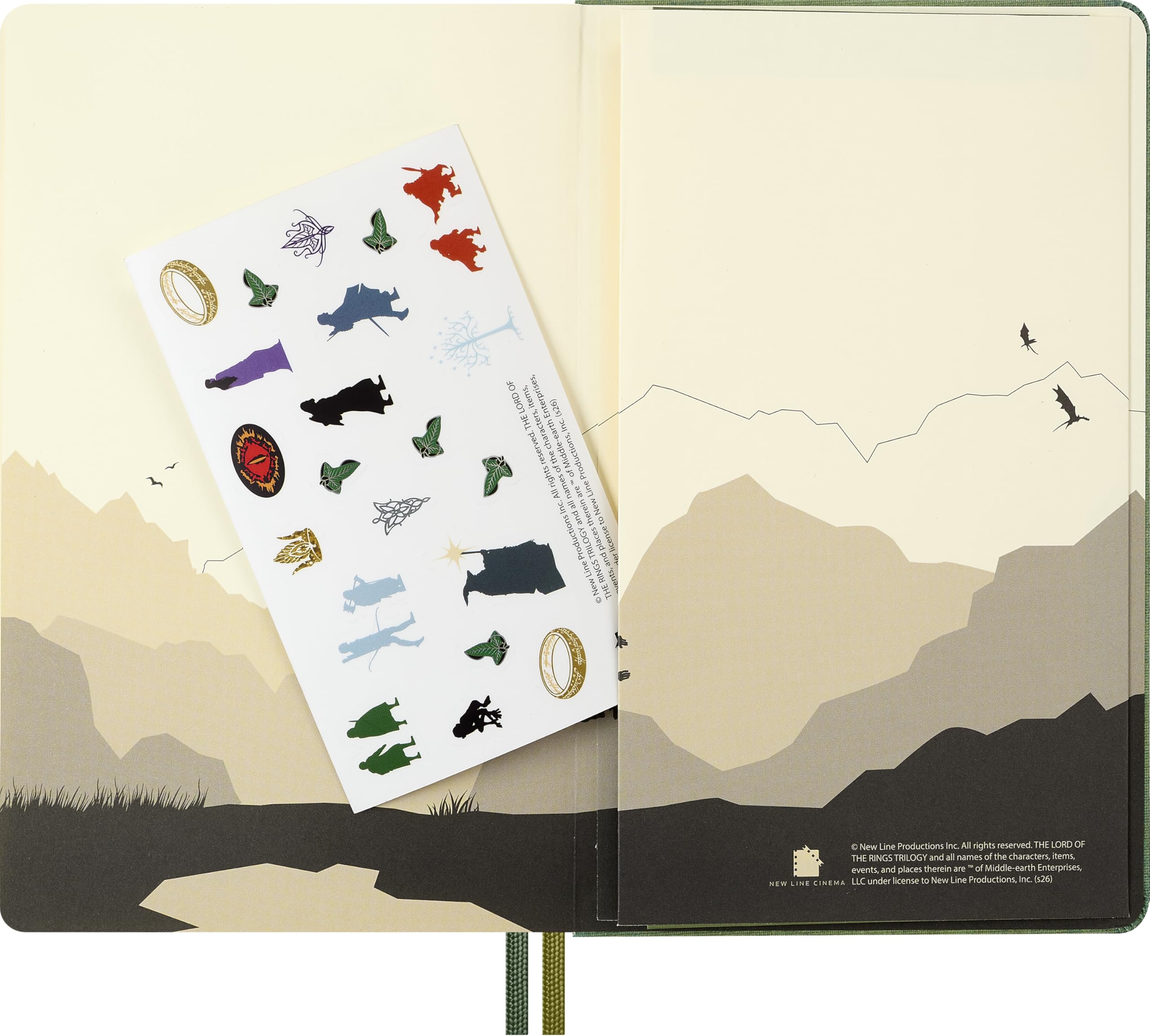 moleskine-agenda-giornaliera-12-mesi-2027-il-signore-degli-anelli-large-13-x-21- image 8